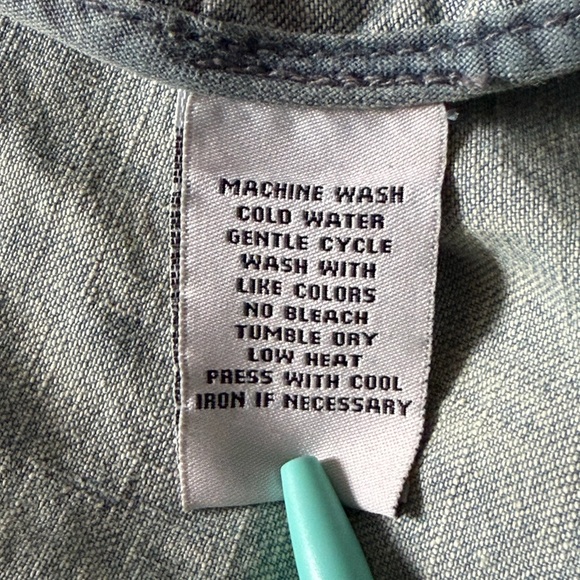 Ralph Lauren Polo Jeans Co. Belted Light Wash Trench Coat Size Medium - Picture 16 of 16